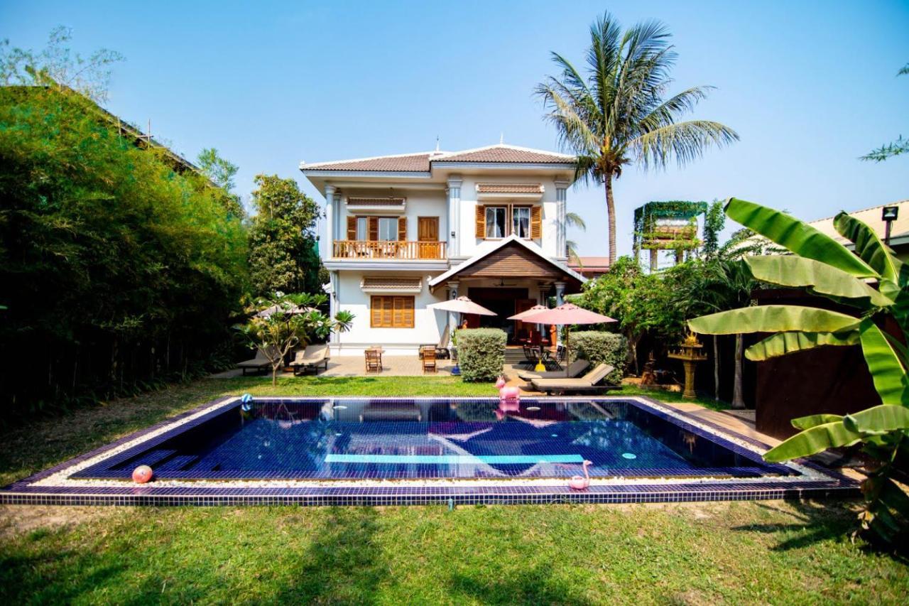 Villa B.Maison D'Hotes Angkor Сіємреап Екстер'єр фото