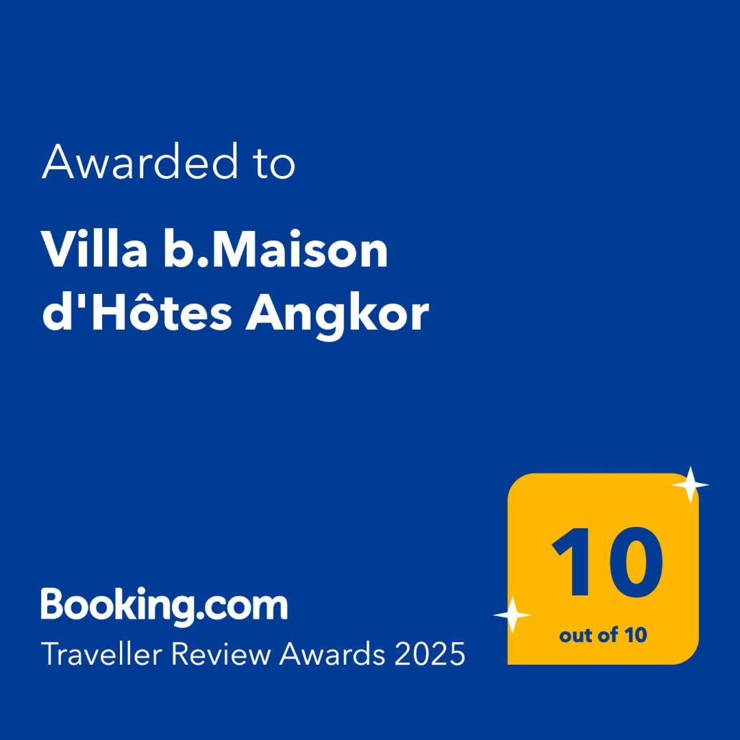 Villa B.Maison D'Hotes Angkor Сіємреап Екстер'єр фото